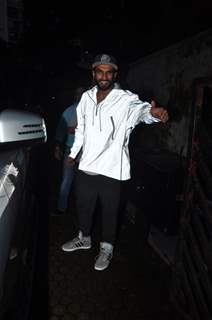 Ranveer Singh snapped in anti-pap jacket
