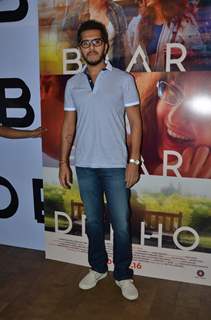 Film maker Ritesh Sidhwani at the special screening of trailor of 'Bar Bar Dekho'