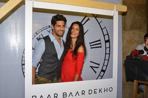 Katrina Kaif and Sidharth Malhotra at Special screening of trailer 'Bar Bar Dekho'