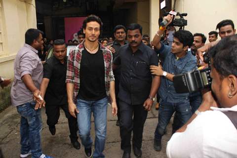 Tiger Shroff snapped post leaving The Voice Kids show