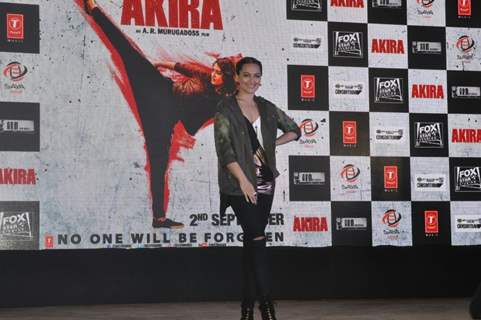 Sonakshi Sinha at Song launch of film 'Akira' at National College