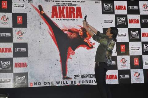 Sonakshi Sinha at Song launch of film 'Akira' at National College