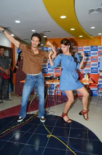 Tiger Shroff and Jacqueline Fernandes Promotes 'A Flying Jatt' at Radio City