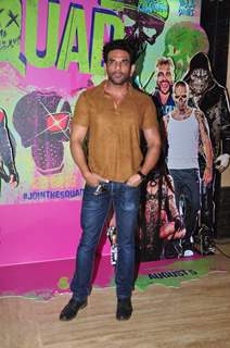 Arav Choudhary at Premeire of Suicie Squad