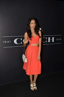 Sarah Jane Dias at Launch of COACH In India