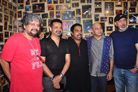 Sanjay Divecha album launch with Ehsaan Noorani, Amol Gupte, Shankar Mahadevan and Loy Mendosa