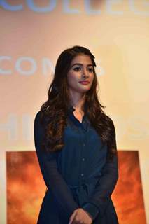 Pooja Hegde Promotes 'Mohenjo Daro' at Gargi college