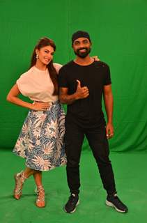 Remo Dsouza and Jacqueline Fernandes Promotes 'A Flying Jatt'