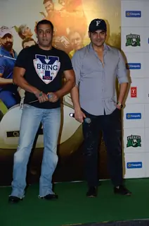Salman Khan and Arbaaz Khan at Trailer launch of 'Freaky Ali'