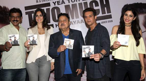 cast at Launch of film 'Yea Toh Two Much Ho Gayaa'