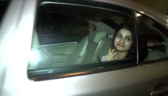 Prachi Desai at Ritesh Sidhwani's house