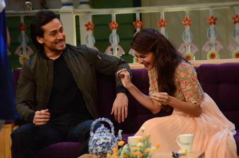 Tiger Shroff and Jacqueline Fernandes Promotes 'A Flying Jatt' on sets of The Kapil Sharma Show
