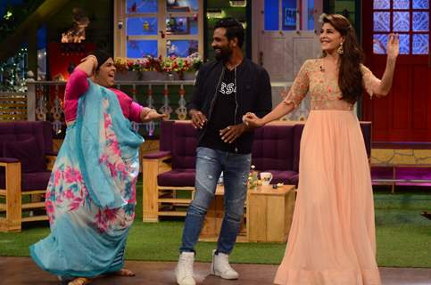 Remo and Jacqueline Promoties 'A Flying Jatt' on sets of The Kapil Sharma Show