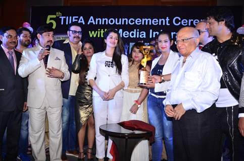 Celebs at 5th ‘TIIFA’ Award Announcent Ceremony at J W Marriott