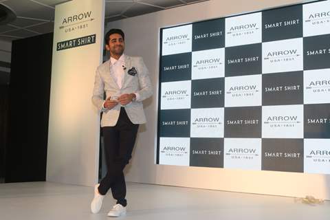 Actor Ayushmann Khurrana Promotes Arrow Smart Shirt
