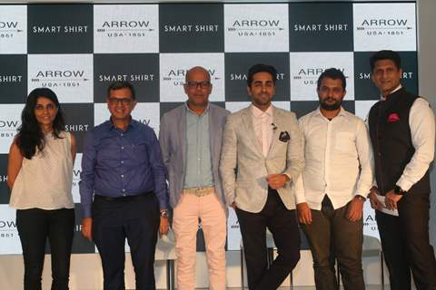 Actor Ayushmann Khurrana Promotes Arrow Smart Shirt
