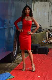 Shilpa Shetty at Promo shoot of new show on sony