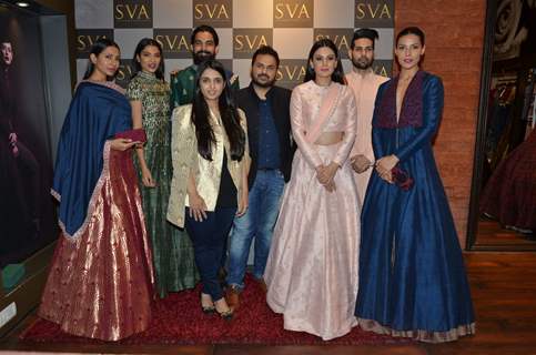 Models at SVA Autumn Winter collection launch