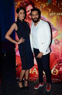 Riteish Deshmukh and Nargis Fakhri at Trailer launch of movie 'Banjo'