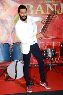 Riteish Deshmukh at Trailer launch of movie 'Banjo'