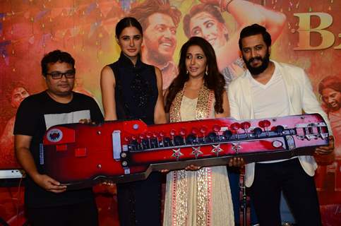 Cast at Trailer launch of movie 'Banjo'