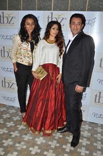 Tanishaa Mukerji with other celebs at Natasha J preview