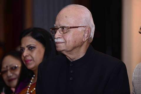 Shri. Lal Krishna Advani at Babul Supriyo's wedding