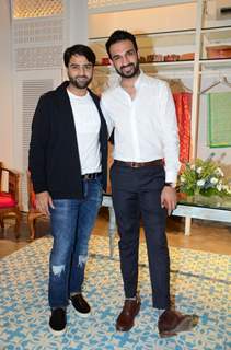 Zubair M & Sameer Junaidi at Kashish Infiore store for Shruti Sancheti preview