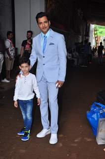 Ganesh Hegde at Promotion of 'Akira' On sets of Jhalak Dikhhla Jaa