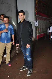 Karan Johar at Promotion of 'Akira' On sets of Jhalak Dikhhla Jaa