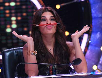 Jacqueline Fernandes at Promotion of 'Akira' On sets of Jhalak Dikhhla Jaa