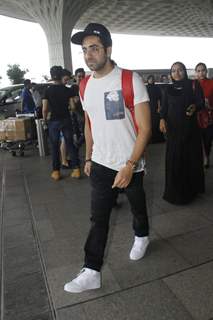 Ayushmann Khurrana Snapped at Airport