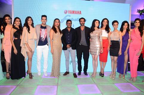 Zayed Khan, Lara Dutta, Arjun Rampal and other celebs at Launch of Yamaha Fascino Miss Diva 2016