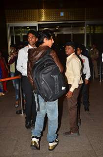 Aryan Khan snapped with family