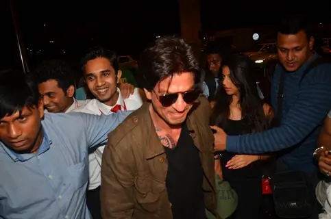 Shah Rukh Khan and Suhana Khan snapped