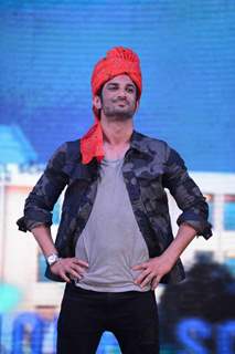 Sushant Singh Rajput at Trailer launch of movie 'MS Dhoni:The Untold Story'