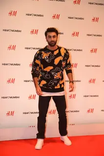 Ranbir Kapoor at Launch of Hennes and Mauritz store in Mumbai
