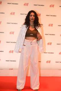 Sarah Jane Dias at Launch of Hennes and Mauritz store in Mumbai