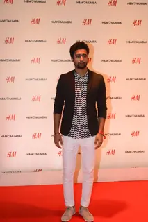 Sunny Kaushal at Launch of Hennes and Mauritz store in Mumbai