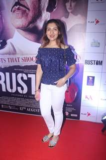 Tina Ahuja at Special Screening of 'Rustom' at Yashraj Studios