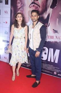 Kunal with Soha at Special Screening of 'Rustom' at Yashraj Studios