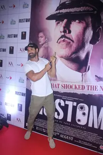 John Abraham at Special Screening of 'Rustom' at Yashraj Studios