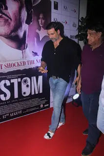 Akshay Kumar at Special Screening of 'Rustom' at Yashraj Studios