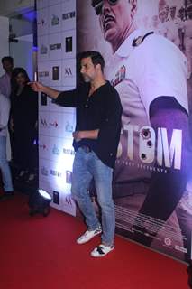 Akshay Kumar at Special Screening of 'Rustom' at Yashraj Studios