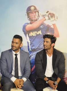 Sushant Singh Rajput and Mahendra Singh Dhoni Promotes 'MS Dhoni: The Untold Story' at PVR Juhu