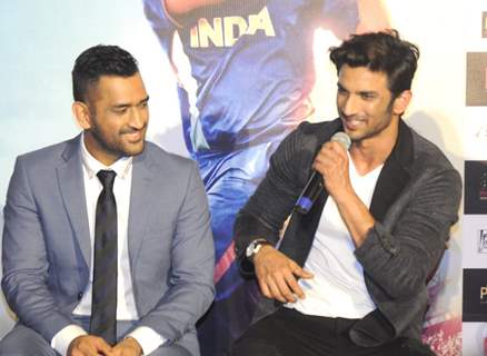 Sushant Singh Rajput and Mahendra Singh Dhoni Promotes 'MS Dhoni: The Untold Story' at PVR Juhu