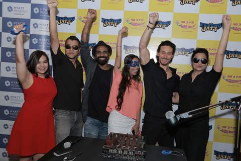 Tiger Shroff and Remo Dsouza Promotes 'A Flying Jatt' at Mirchi 98.3 FM in Chandigarh