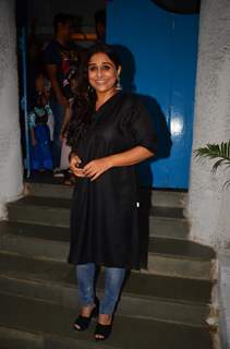 Vidya Balan Snapped at Olives Restaurant