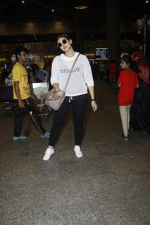 Huma Qureshi snapped at Airpoirt