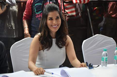 Sophie Choudry at Umang Fest at NM College